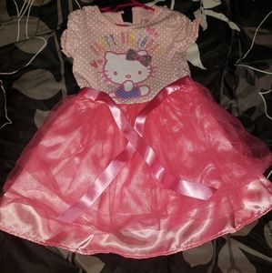 Hello kitty happy birthday tutu dress